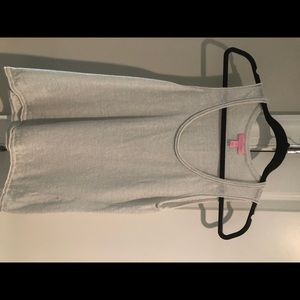 Lilly Pulitzer Silver sparkle tank top Size S